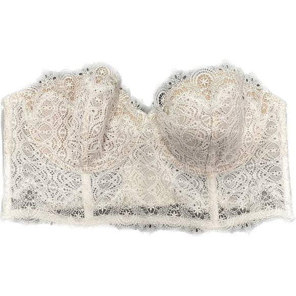 VICTORIA’S SECRET Lace Bustier Top 34B - Picture 1 of 5